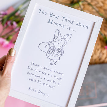 Personalised The Most Special Thing About Mum Print, 2 of 4