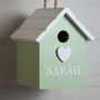 Personalised Heart Birdhouse, thumbnail 4 of 7