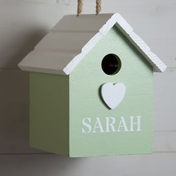 Personalised Heart Birdhouse, 4 of 7