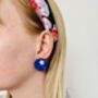 Blueberry Resin Earrings / Summer Fruit Gift, thumbnail 5 of 5