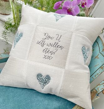 Silk Wedding Cushion, 9 of 9