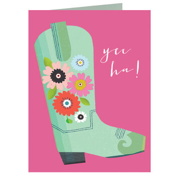 Mini Cowboy Boots Card, 2 of 4