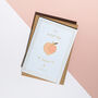 Thank You 'You're A Peach' Card, thumbnail 1 of 3