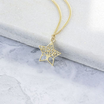 Tree Of Life Star Necklace, 4 of 8