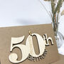 Personalised 50th Birthday Card, thumbnail 6 of 12