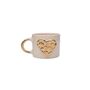 Handmade Golden Heart Ceramic Mug With 24ct Gold Accent, thumbnail 3 of 3