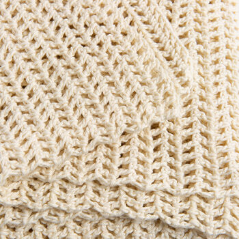 Fishnet Scarf Easy Crochet Kit, 7 of 9