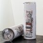 Personalised Cats With Books Insulated Tumbler Bottle, thumbnail 3 of 5