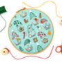 Christmas Gnomes Embroidery Kit, thumbnail 3 of 9