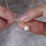Birthstone Gemstone Charm Necklace, thumbnail 5 of 9