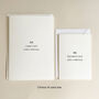 Luxury 'His Vows' Wedding Vows Card, Personalised, thumbnail 11 of 11