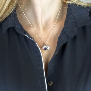 Good Luck Charm Necklace In Sterling Silver, 8 of 9