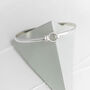 Personalised Sterling Silver Bangle Bracelet, thumbnail 3 of 11