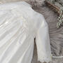 Kara ¾ Sleeve Christening Gown, thumbnail 4 of 12