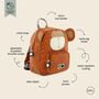 Personalised Trixie Monkey Backpack For Nursery, School, Holiday, thumbnail 5 of 10