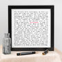 Retirement Leaving Gift Print With Heartfelt Quotes, thumbnail 1 of 7