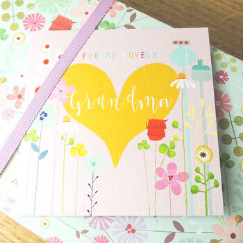 Floral Grandma Greetings Card, 5 of 5