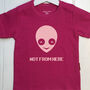 Personalised Child's Alien Babygrow/T Shirt, thumbnail 2 of 11