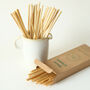 Compostable Wheat Drinking Straws, thumbnail 1 of 2