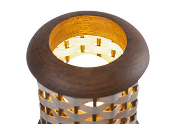 Small Weave Table Lamp, 3 of 3
