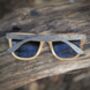 Driskills Slate Frame Polarised Dark Lens Sunglasses, thumbnail 2 of 7