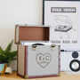 Personalised Couples Vinyl Record Storage Case, thumbnail 2 of 4