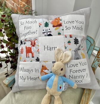 Woodland Memory Cushion, 2 of 8