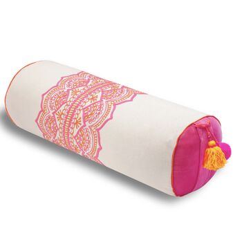 Luxury Embroidered Chattra Yoga Bolster, 4 of 6
