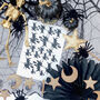 Flying Witch Halloween Wall Stickers, thumbnail 4 of 5