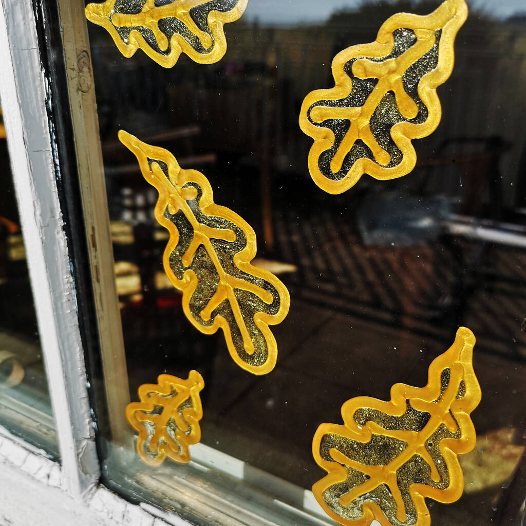 Neon Window Colours Diy Window Cling Kit By Artful Kids