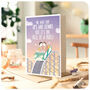 Cute Lgbt Gay Love Anniversary Card Husband Boyfriend, thumbnail 4 of 5