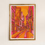 Vibrant York Shambles Art Print, thumbnail 1 of 3