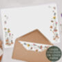 A4 Landscape Letter Writing Paper With Fairy And Floral Design, thumbnail 1 of 4