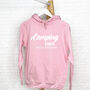 Personalised Camping Crew Unisex Hoodie, thumbnail 5 of 7