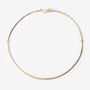 Ouroboros Snake Gold Plated Choker Necklace, thumbnail 3 of 6