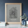 Personalised Our Home UK Map Print, thumbnail 11 of 12
