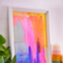 Abstract Riso Pink, Purple, thumbnail 5 of 7