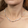 Pastels And Pearls Beaded Necklace, thumbnail 2 of 2