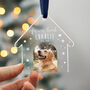 Personalised Pet Memorial House Ornament Photo And Name, thumbnail 5 of 8