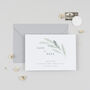 Olive Wedding Save The Date Card, thumbnail 1 of 2