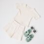 Children's Cream Waffle Two Piece Set, thumbnail 5 of 6