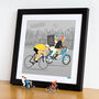 Personalised Cycling Print, Custom Race Leader Cyclist, thumbnail 3 of 11