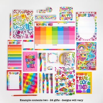 The Ultimate Rainbow Stationery Box, 4 of 11