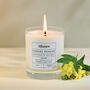Handmade Jasmine Meadow Soy Scented Candle Gift, thumbnail 1 of 5