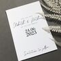 The Modernist Save The Date Cards, thumbnail 1 of 10