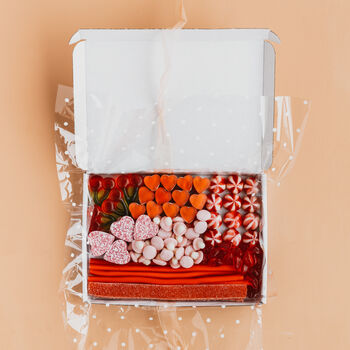 'The Pink And Red One' Letterbox Sweets Gift, 2 of 4