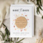Wedding Save The Date Magnet Wildflower Cards, thumbnail 4 of 9