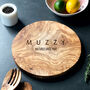 Personalised Round Birthday Cheeseboard Gift, thumbnail 1 of 4