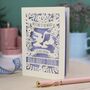 Personalised Floral New Baby Papercut Card, thumbnail 1 of 9