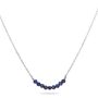 Blue Lapis Beads Necklace, thumbnail 2 of 5